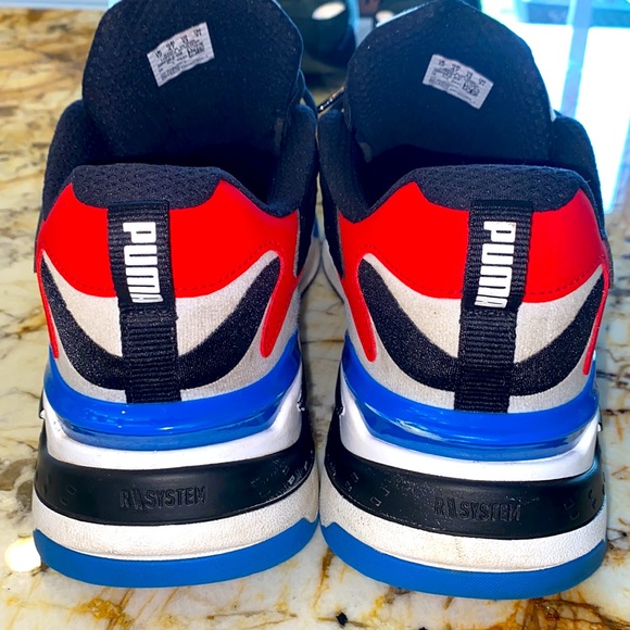 “PUMA” Running System sneaker MEN Sz 13 red blue and white! - Picture 3 of 7